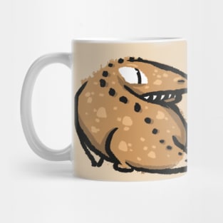 Club-Tailed Lizard Doodle Monster Mug